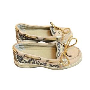 Angelfish Animal Print Girls Sperry Casual Shoes 2M